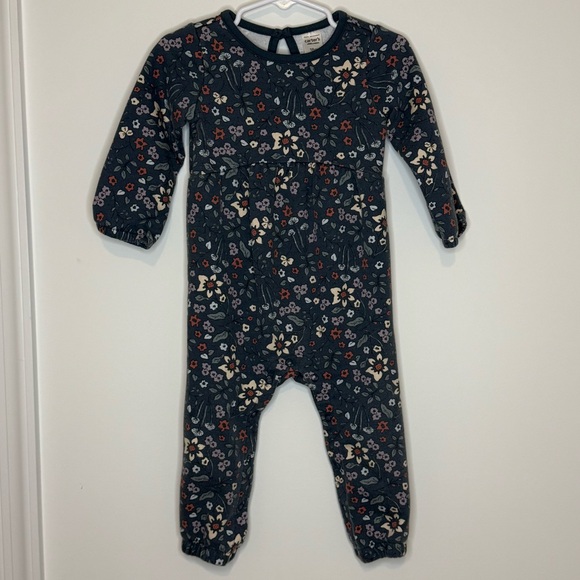 Carter's Other - Carter’s Baby Girl Floral Long-Sleeve Jumpsuit